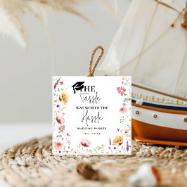 Der Tassel wert den problemlosen Abschluss der Wil Geschenkanhänger