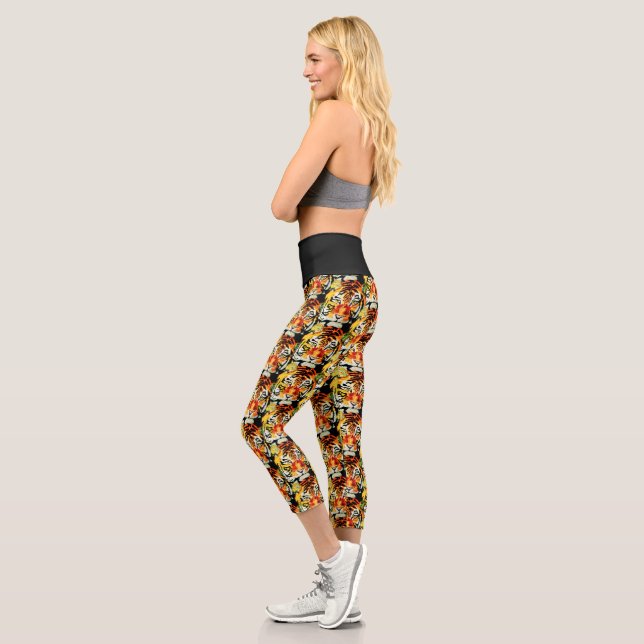 DER TÄTIGER   CAPRI LEGGINGS (Links)