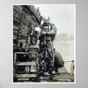Der Taucher Poster