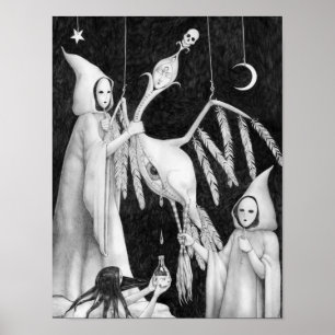 Der Tear Collector von Christiane Cegavske Poster