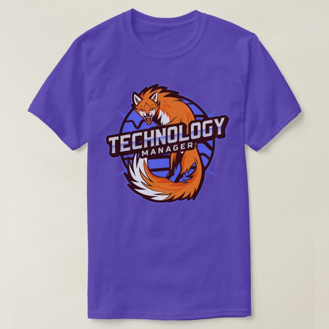 Der Technologie-Manager 1 T-Shirt (Design vorne)