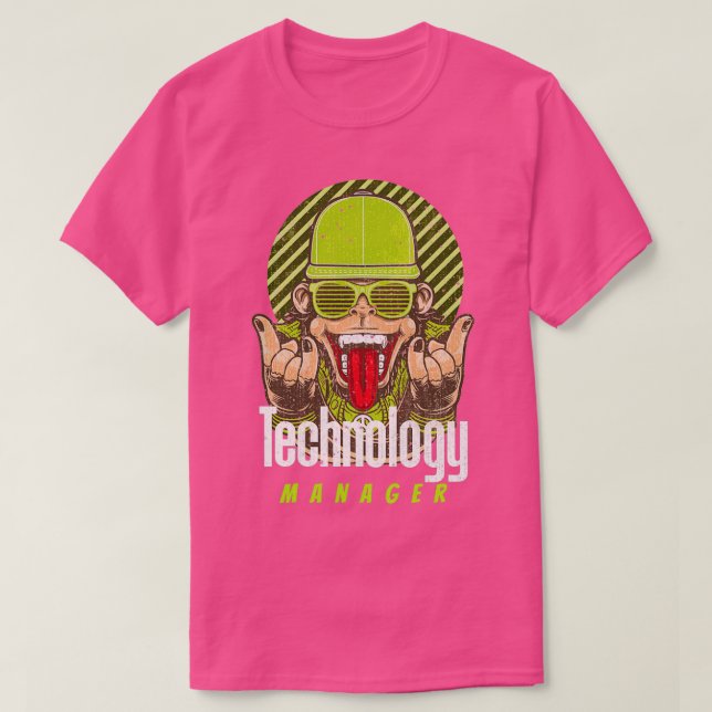 Der Technologieverwalter T-Shirt (Design vorne)