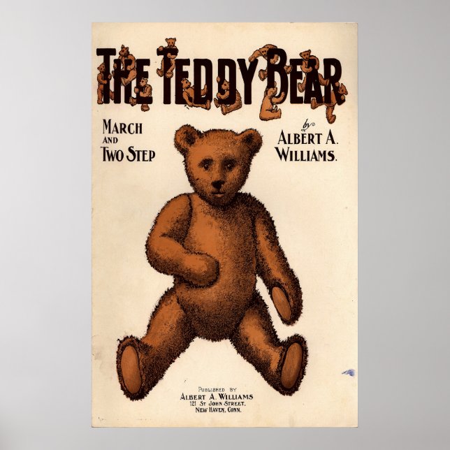 Der Teddybär Poster (Vorne)