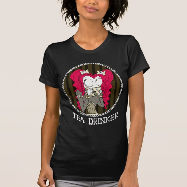 Der Tee-Trinker-T - Shirt (Vorderseite)