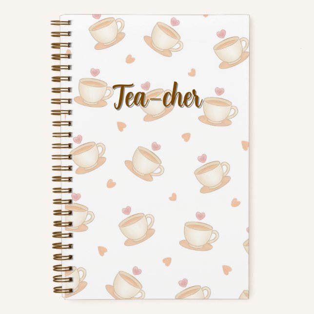 Der Teelehrer Notizbuch (Vorderseite)
