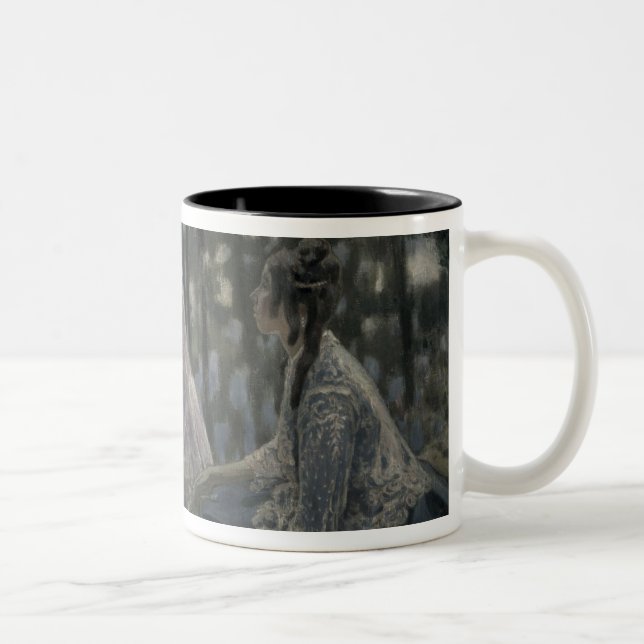 Der Teich, 1902 Zweifarbige Tasse (Rechts)