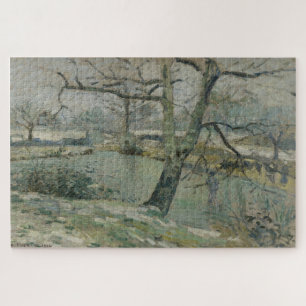Der Teich in Montfoucault, Wirkung des Winters 187 Puzzle