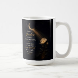 Der Teil, der nie gelernt hat, dass er sicher ist Kaffeetasse
