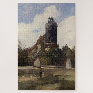 Der Telegraphenturm am Montmartre von Pissarro Puzzle