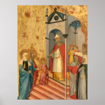 Der Tempel - Andrea di Bartolo Kunstposter