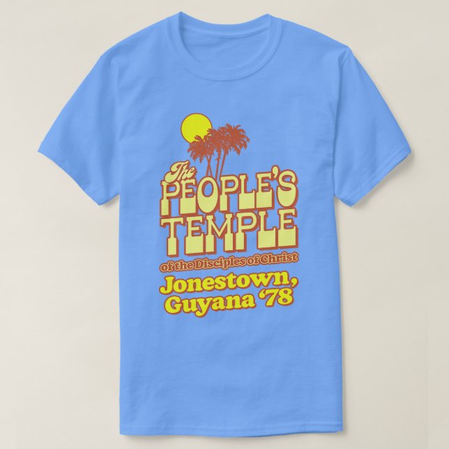 Der Tempel der Jünger Christi der Völker T-Shirt (Design vorne)