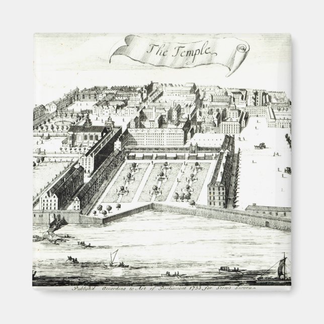 Der Tempel Magnet (Vorne)