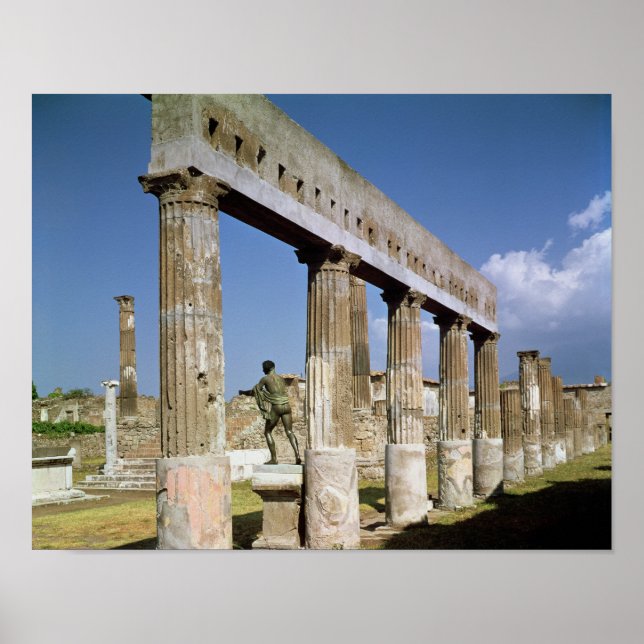 Der Tempel von Apollo Poster (Vorne)