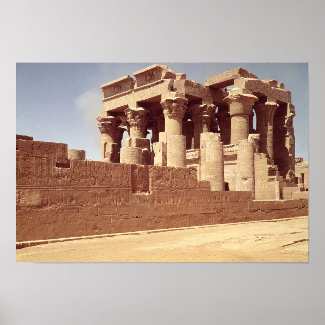 Der Tempel von Sobek und Haroeris Poster (Vorne)