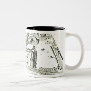 Der Tempel Zweifarbige Tasse