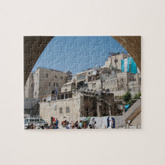 Der Tempelberg-Quadrat in Jerusalem Puzzle