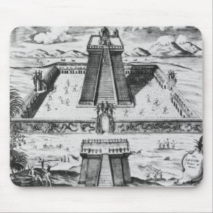 Der Templo Bürgermeister bei Tenochtitlan Mousepad