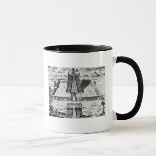 Der Templo Bürgermeister bei Tenochtitlan Tasse