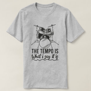 Der Tempo ist, was ich sage, es ist Geschenk lusti T-Shirt