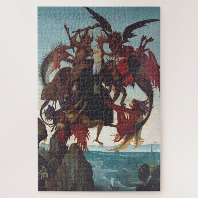 Der Tempo von Saint Anthony von Michelangelo Puzzle (Vertikal)