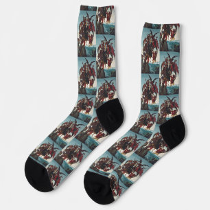 Der Tempo von Saint Anthony von Michelangelo Socken