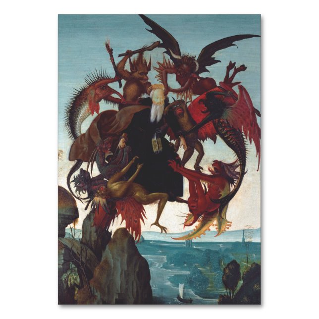 Der Tempo von Saint Anthony von Michelangelo Tischnummer (Vorderseite)