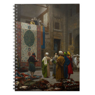 Der Teppich-Kaufmann, c.1887 (Öl auf Leinwand) Notizblock