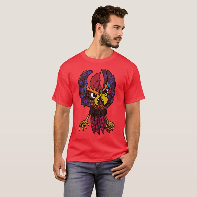Der Terror-Vogel von oberer Mongolei T-Shirt (Vorne ganz)