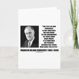 Der Test unserer Fortschritte bietet genug an Karte