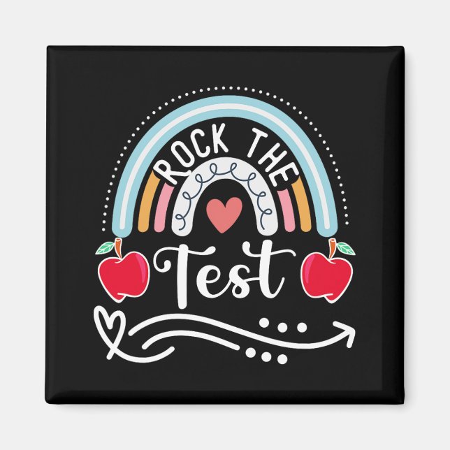 Der Testtag des Testlehrers: Funny Teache Magnet (Vorne)