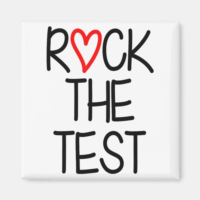 Der Testtag des Testlehrers: Funny Teache Magnet (Vorne)