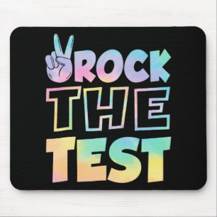 Der Testtag Retro Motivierend Teacher St. Mousepad