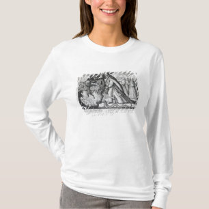 Der Teufel, der den Papst in den Ketten, 1680 T-Shirt
