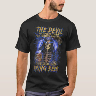 Der Teufel flüsterte mir zu, dass ich komme, um di T-Shirt