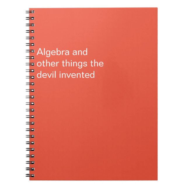 Der Teufel hat es erfunden Notizblock (Vorderseite)