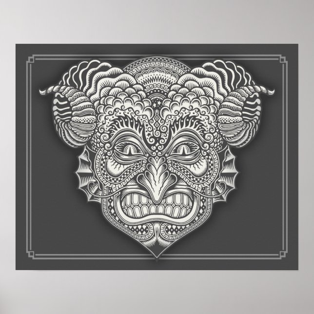 Der Teufel im Detail Poster (Vorne)