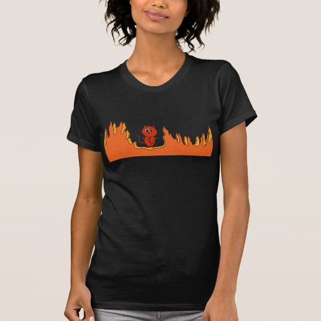 Der Teufel ließ mich es tun! T-Shirt (Vorderseite)