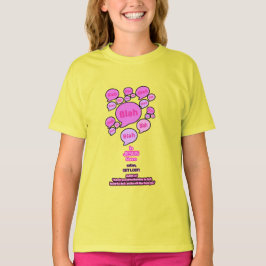 Der Teufel - pink - der T - Shirt des Mädchens