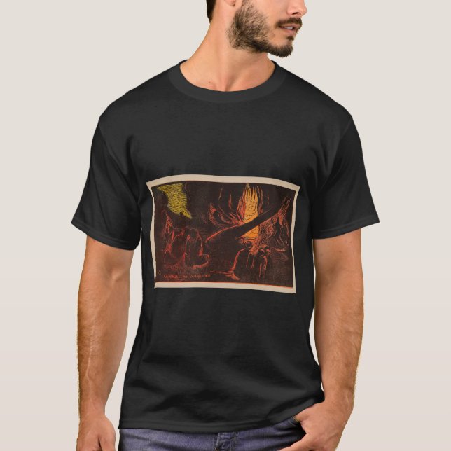 Der Teufel spricht Paul Gauguin T-Shirt (Vorderseite)
