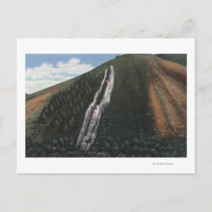 Der Teufel steckt in der Nähe der Utah-Wyoming-Gre Postkarte