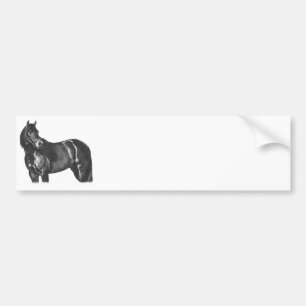 Der Thoroughbred Autoaufkleber