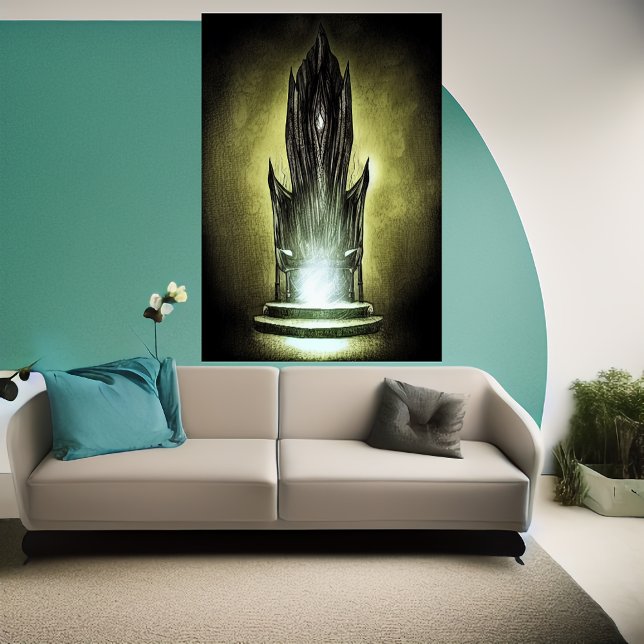 Der Thron | AI Art Poster (Von Creator hochgeladen)