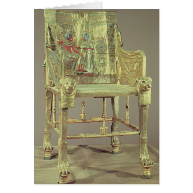 Der Thron Tutankhamun neuen Königreiches (Vorne)