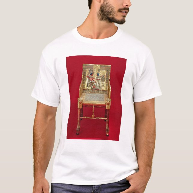 Der Thron, vom Grab von Tutankhamun T-Shirt (Vorderseite)