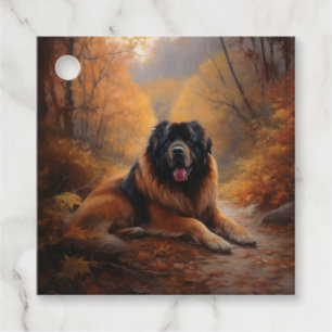 Der tibetische Mastiff im Herbst Inspiriere Geschenkanhänger
