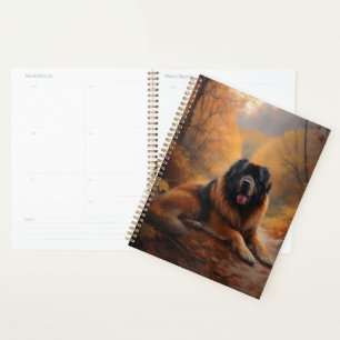 Der tibetische Mastiff im Herbst Inspiriere Planer