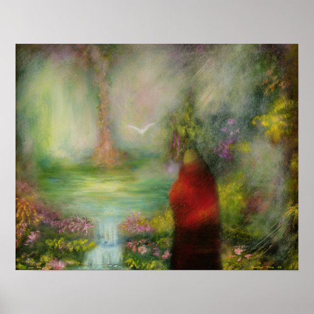 Der tibetische Mönch 1989 Poster (Vorne)