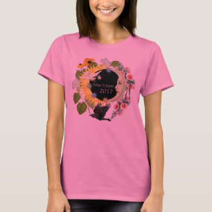 Der TieDye der Sonnenfinsternis-Frauen T-Shirt