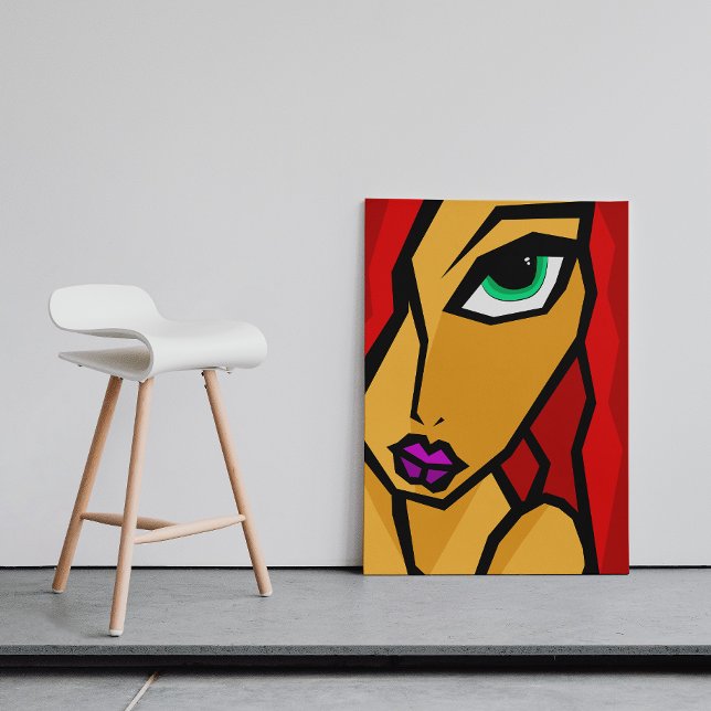 Der tiefe Blick - abstrakte Kunst Poster (Von Creator hochgeladen)