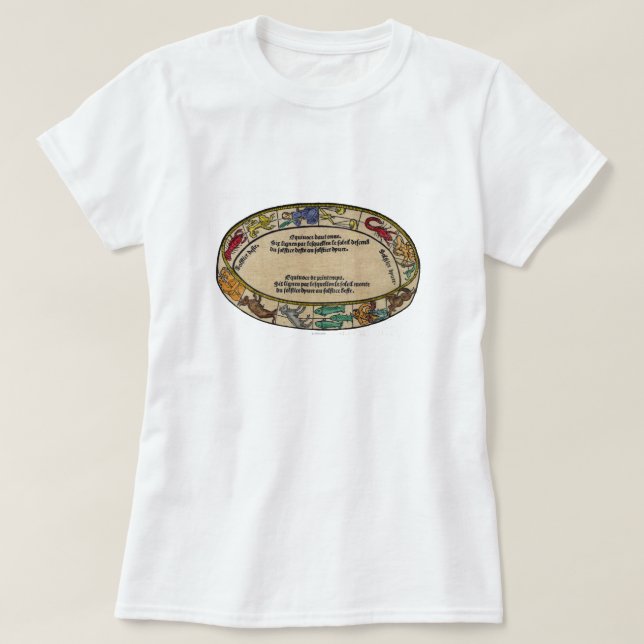 Der Tierkreis, 1496 T-Shirt (Design vorne)